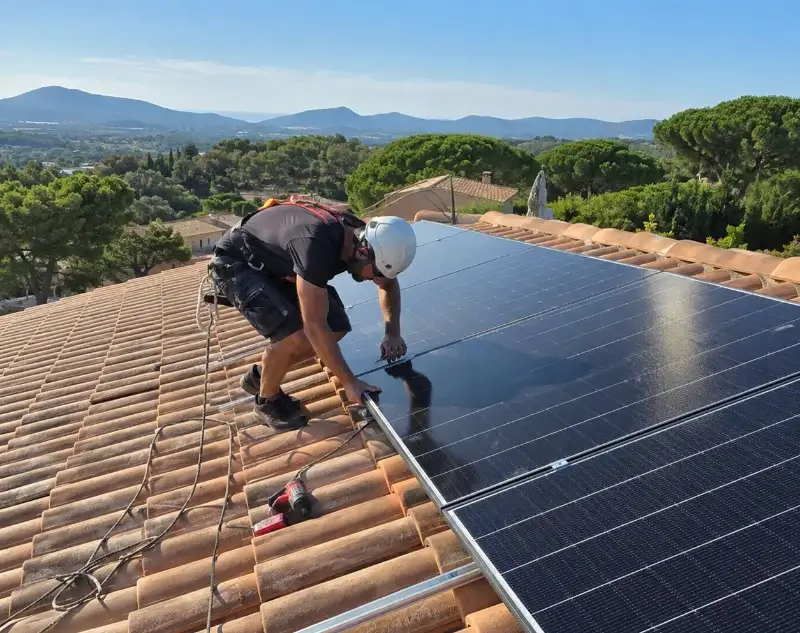 Installateur panneaux solaires Thonon-les-Bains — pose photovoltaïque sur toiture