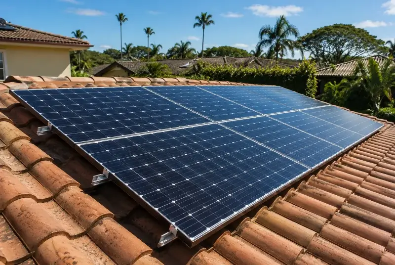 Installation de panneaux solaires à Thonon-les-Bains